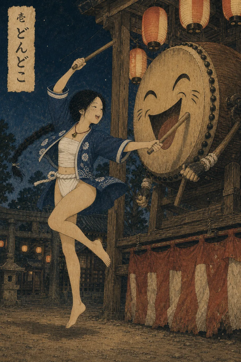付喪百鬼夜行絵巻 祭 001